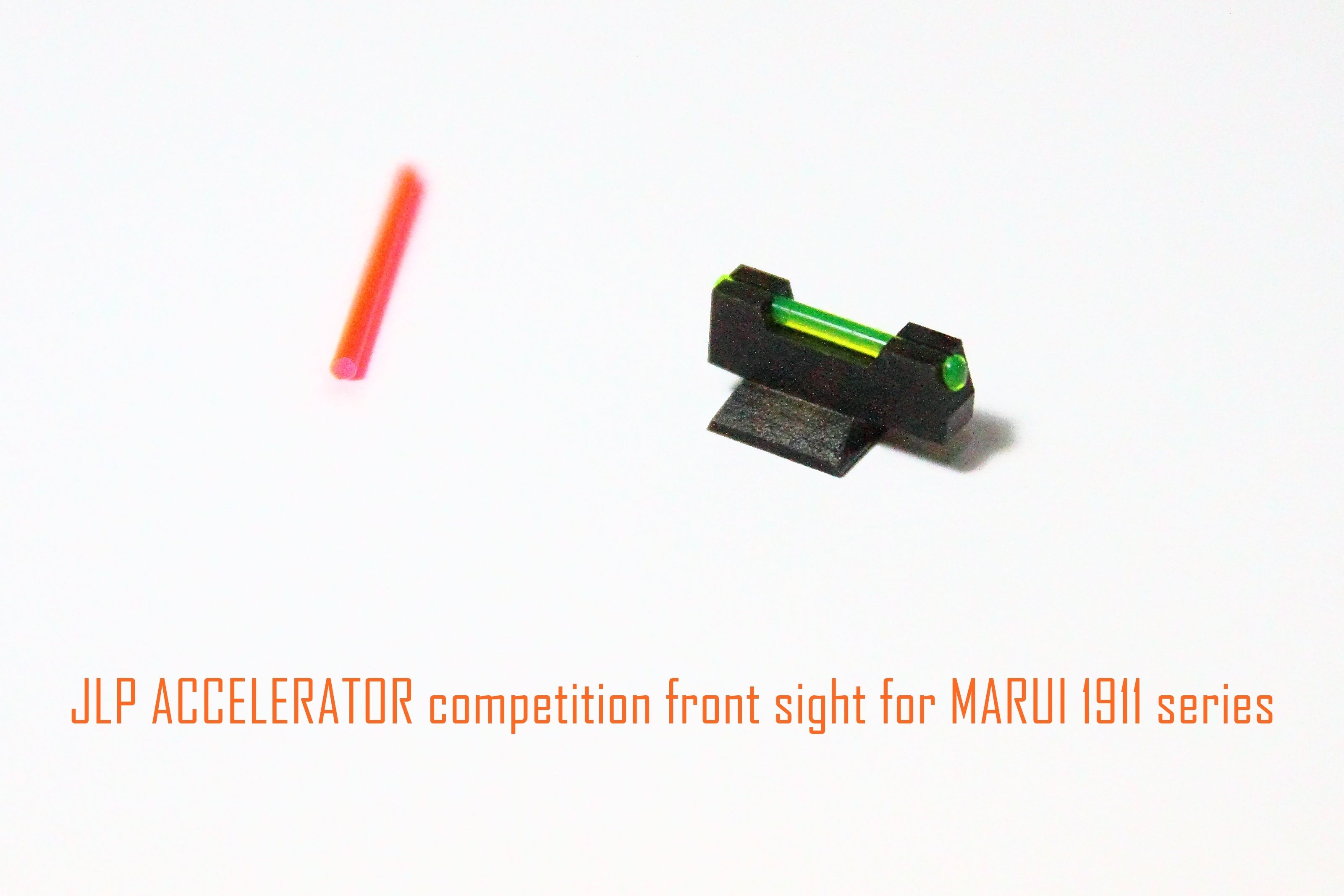 JLP ACCELERATOR Fiber Optic Front Sight for Tokyo Marui 1911 GBBP Series