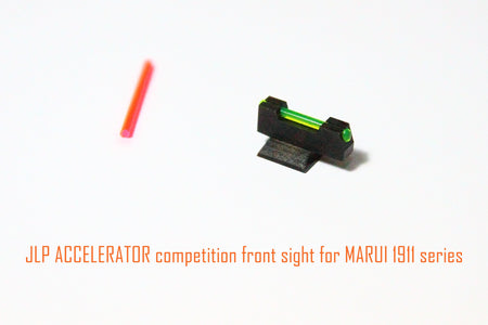 JLP ACCELERATOR Fiber Optic Front Sight for Tokyo Marui 1911 GBBP Series