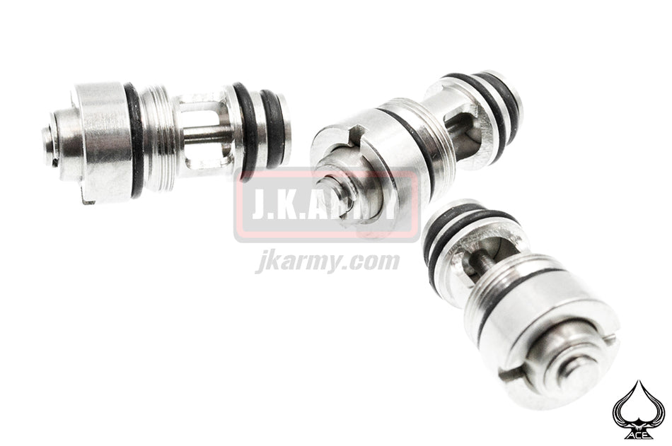 Ace 1 Arms 3 Pieces High Flow Long Type Valve for Marui 1911 / MEU / Hi-Capa 4.3 / 5.1
