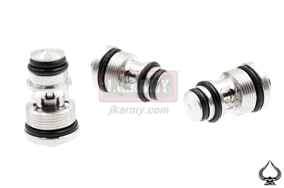 Ace 1 Arms 3 Pieces High Flow Short Type Valve for Marui G Series / M&P / M9 Series / PX4