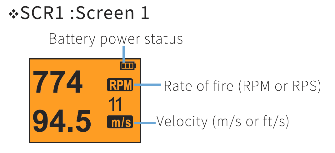 Acetech AC5000 BBs Shooting Airsoft Chronograph ( PAC5000-B-001 )
