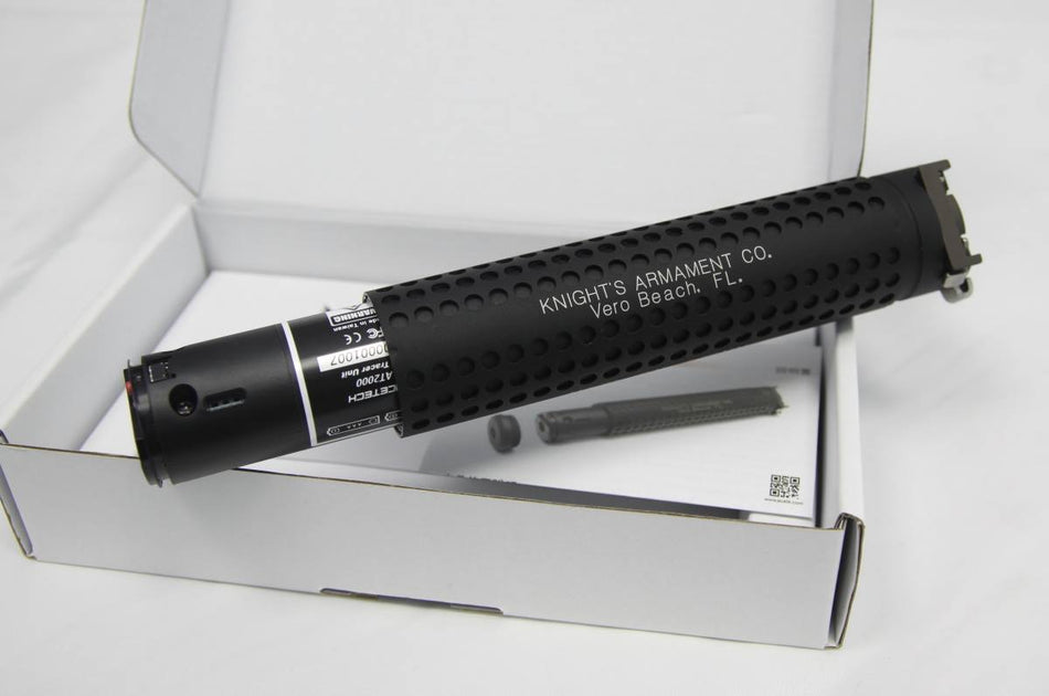 Acetech Predator BBs UV Tracer Unit ( AT2000R + VFC M4 KAC QD Dummy Suppressor / Barrel Extension w/ Flash Hider 14mm CCW )