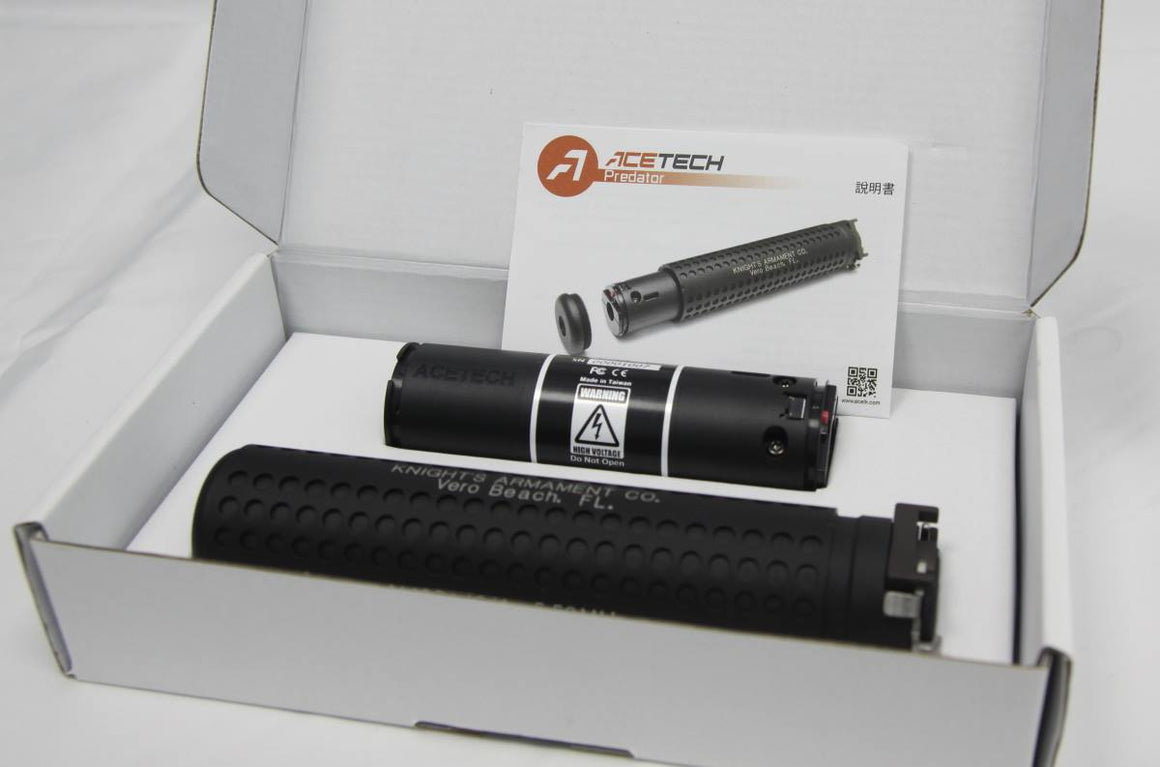 Acetech Predator BBs UV Tracer Unit ( AT2000R + VFC M4 KAC QD Dummy Suppressor / Barrel Extension w/ Flash Hider 14mm CCW )