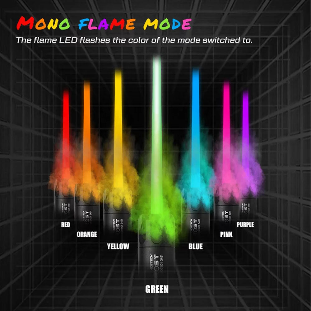 Acetech Bifrost Tracer Unit with Multi Color Flame Effect ( RGB Rainbow ) ( M14 CCW )