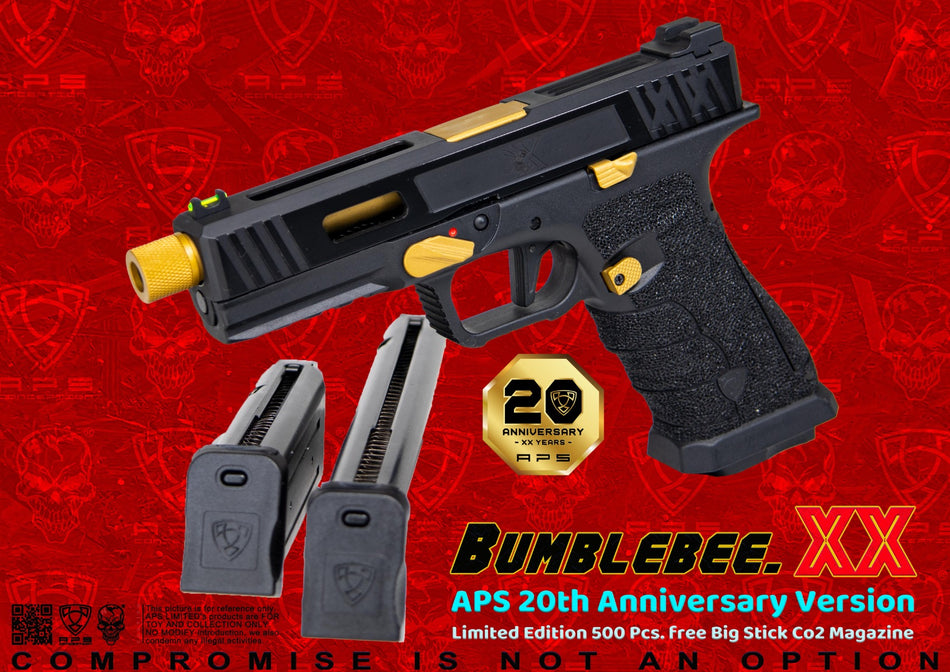 APS Bumblebee 20th Anniversary GBB Pistol