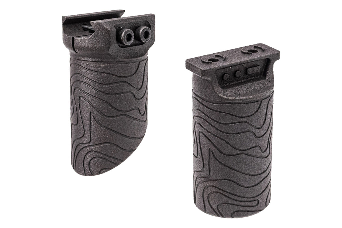 Advantage CONTOUR LINE Foregrip For 1913 20mm Rail / M-LOK -Angled Cut-Out-MIL-STD-1913 Rail