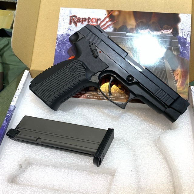 Raptor MP443 GBB Pistol NL International Version ( Black ) ( TWI )