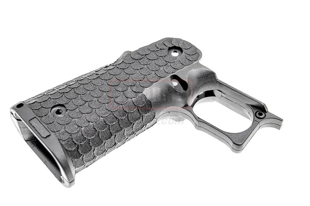 ARMY AF ST* Style Stipple Grip R601 Style for TM Hi-Capa Series GBB Pistol ( Black ) ( AF-HCGP01-BK )