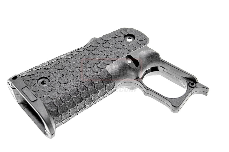 ARMY AF ST* Style Stipple Grip R601 Style for TM Hi-Capa Series GBB Pistol ( Black ) ( AF-HCGP01-BK )