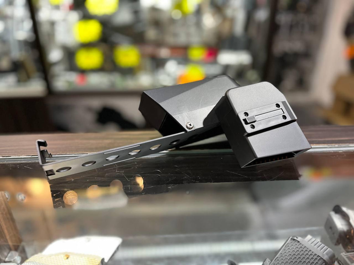 AF 1500 Rounds Extend Box Magazine for P90 AEG Airsoft Series ( Black )