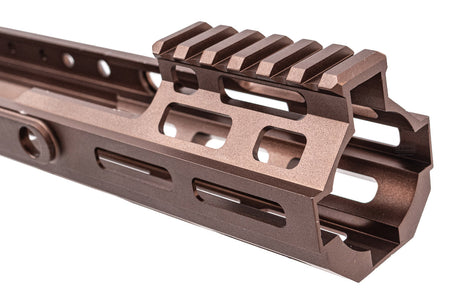 ARMY FORCE CNC Aluminum M-LOK Handguard Extension For SCAR-H Rifle Series -Black