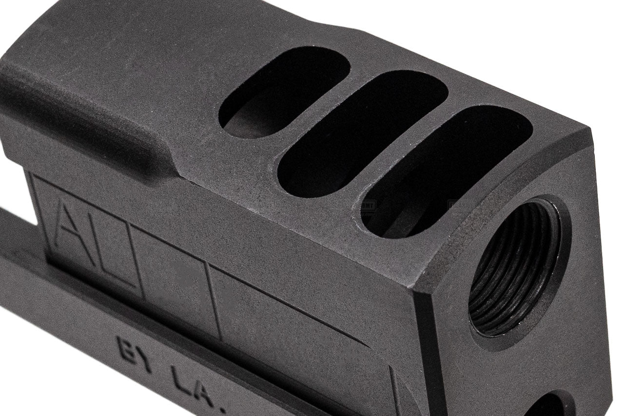 AF ALG Style Dummy Compensator With Suppressor Set For Marui TM / KSC M9 GBBP Series ( Hitman LEON The Professional M9 Comp )