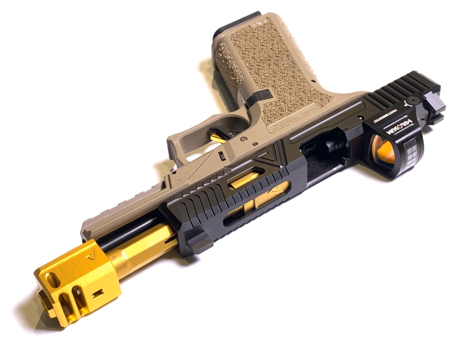 RWA x JDG Agency Urban Combat 2.0 with P80 Lower Complete Gun with Carry Case ( Model 17 GBB Pistol Airsoft )