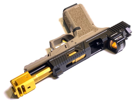 RWA x JDG Agency Urban Combat 2.0 with P80 Lower Complete Gun with Carry Case ( Model 17 GBB Pistol Airsoft )