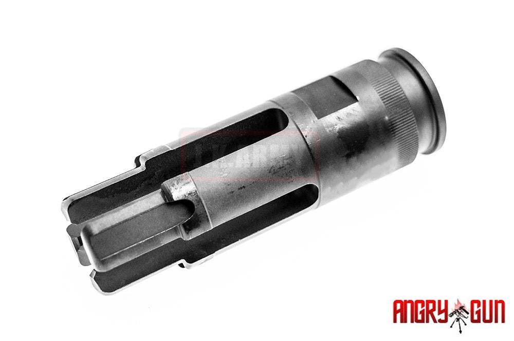 Angry Gun SF216A Style Airsoft Flash Hider 14mm-14mm Counter-Clockwise - ( 14CCW )