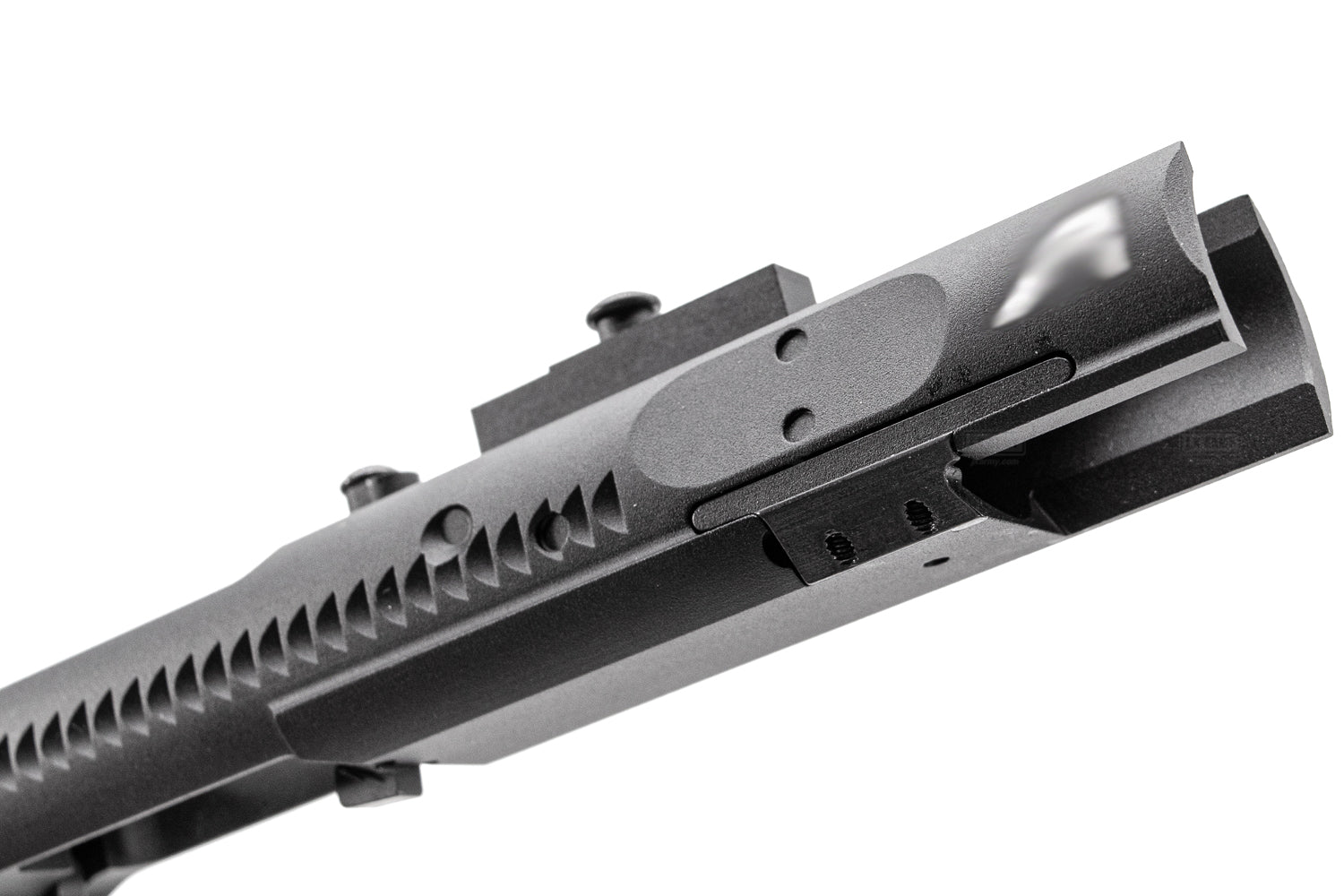 Angry Gun CNC MWS High Speed Aluminum Bolt Carrier For TM MWS GBB ( AER Style ) ( Black )