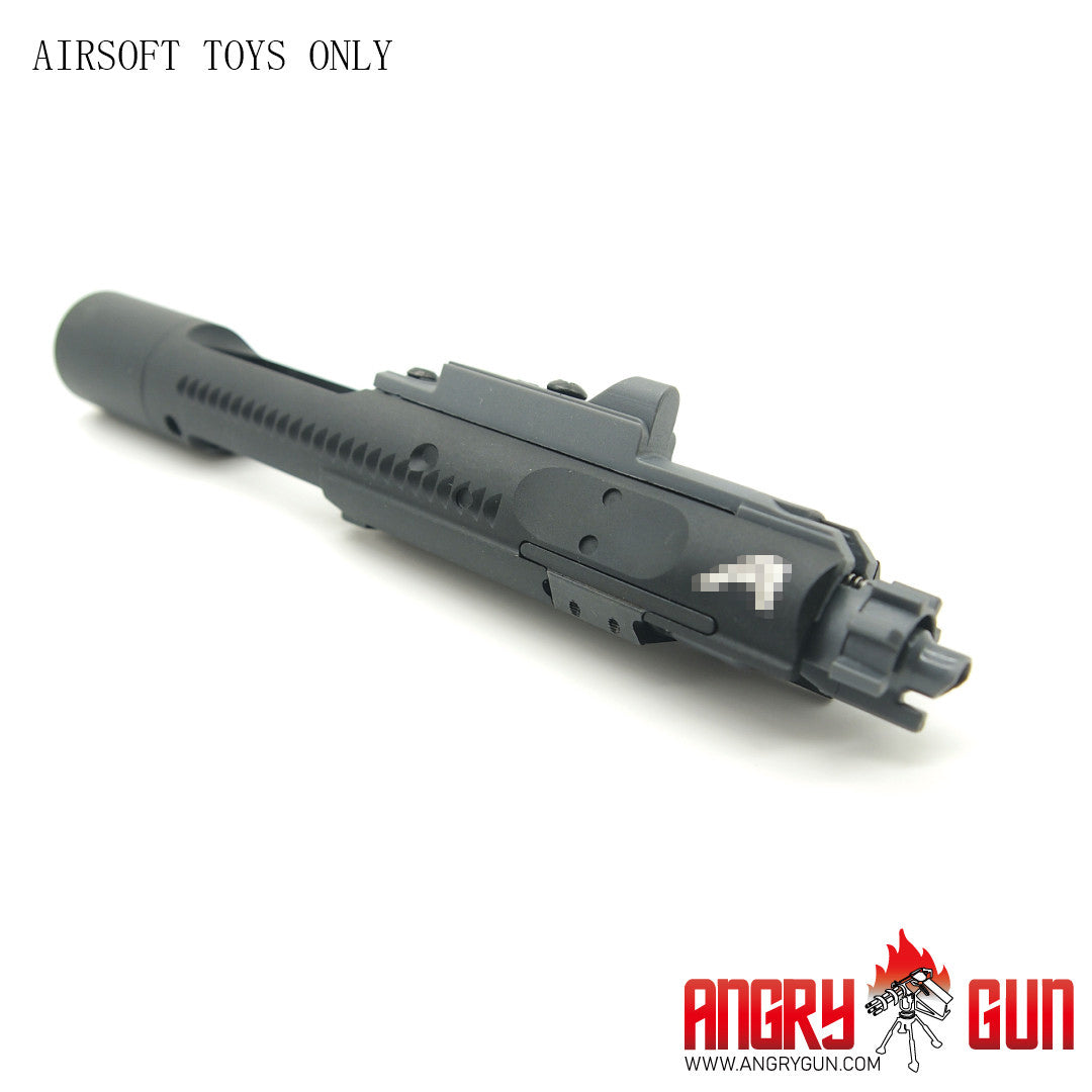 Angry Gun Complete MWS High Speed Bolt Carrier w/ MPA Nozzle For TM MWS GBB ( AER Style ) ( Black )
