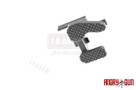 Angry Gun Steel CNC Maritime Bolt Stop for Marui TM M4 MWS / MTR GBBR ( Gen 2 Version )