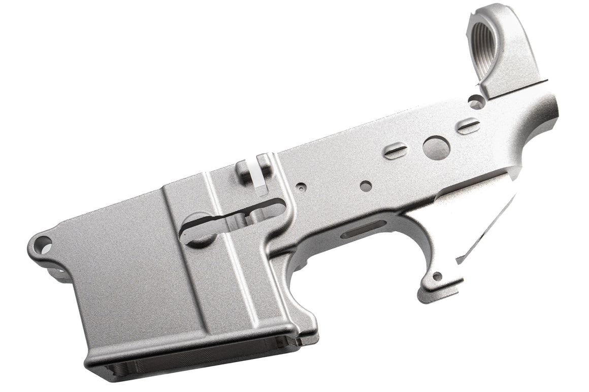 Angry Gun CNC Blank Lower Receiver ( Semi Version ) for Marui TM M4 MWS / MTR GBBR ( No Marking )