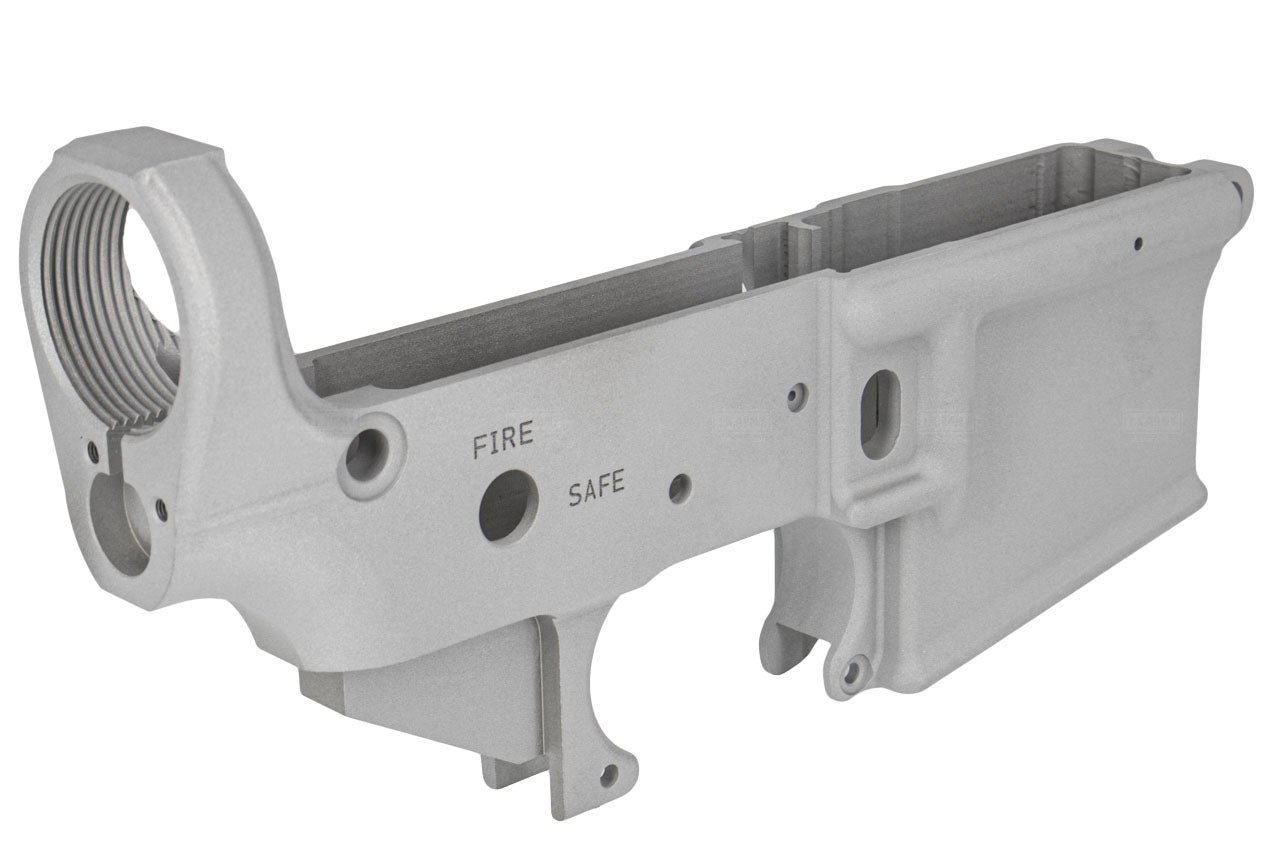Angry Gun G Style CNC Lower Receiver ( Semi Version ) for Marui TM M4 MWS / MTR GBBR ( Blank Color )