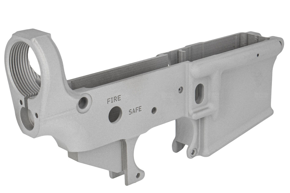Angry Gun G Style CNC Lower Receiver ( Semi Version ) for Marui TM M4 MWS / MTR GBBR ( Blank Color )
