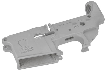 Angry Gun G Style CNC Lower Receiver ( Semi Version ) for Marui TM M4 MWS / MTR GBBR ( Blank Color )