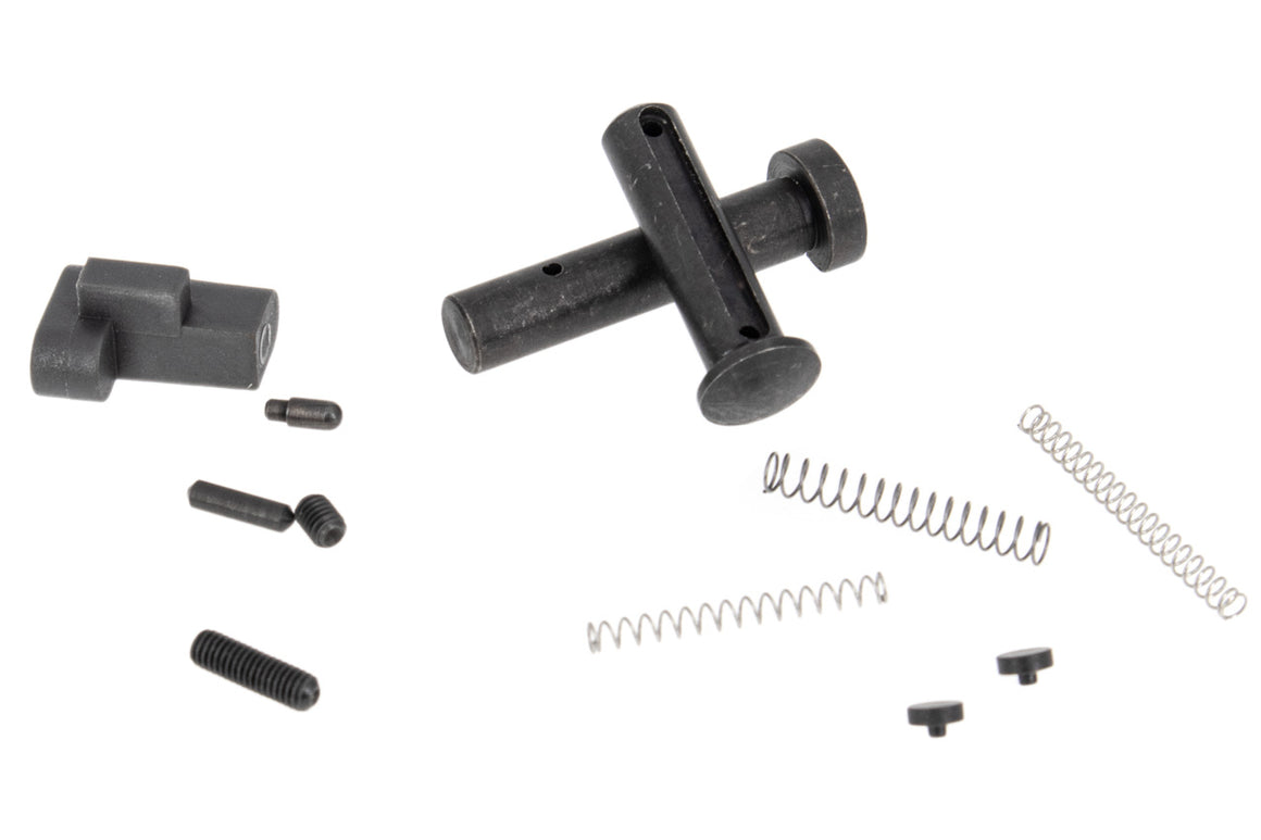 Angry Gun Cerakote CNC Upper & Lower Receiver ( Semi Version ) for Marui TM M4 MWS / MTR GBBR - GEI Style ( Burnt Bronze & Magpul FDE )