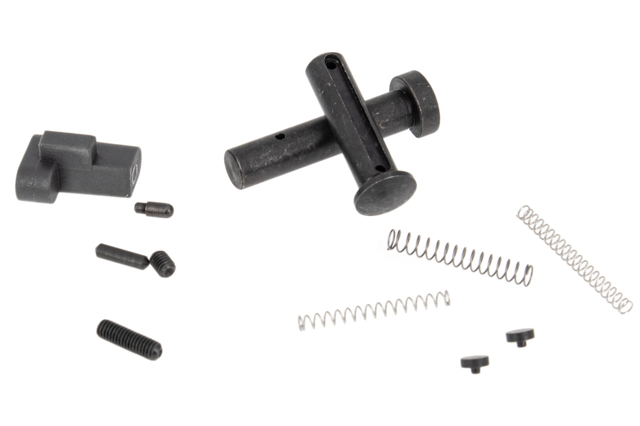 Angry Gun Cerakote CNC Upper & Lower Receiver ( Semi Version ) for Marui TM M4 MWS / MTR GBBR - GEI Style ( Burnt Bronze & Magpul FDE )