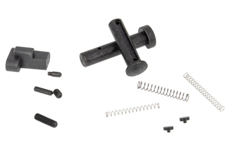 Angry Gun Cerakote CNC Upper & Lower Receiver ( Semi Version ) for Marui TM M4 MWS / MTR GBBR - GEI Style ( Burnt Bronze & Magpul FDE )