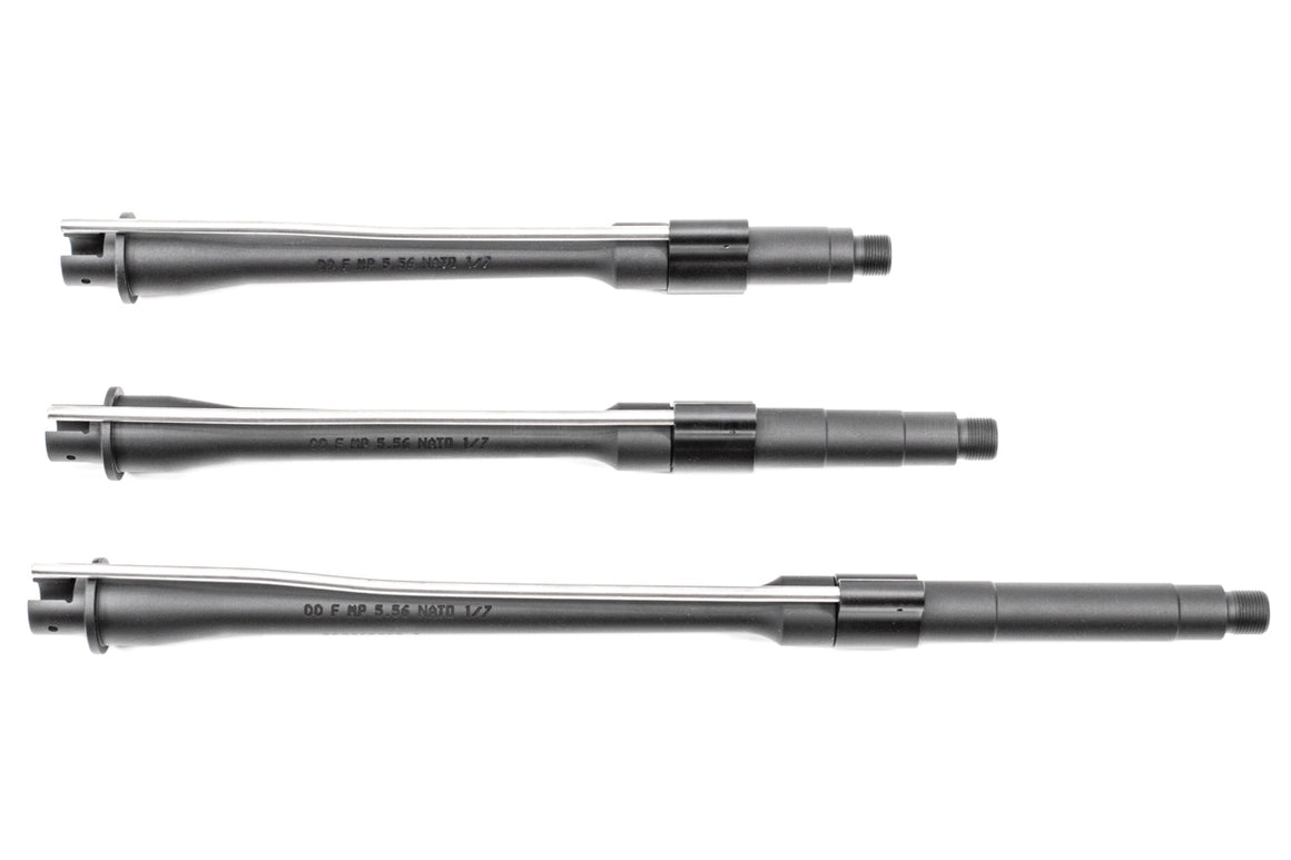 Angry Gun MK14 / MK16 Rail Series Outer Barrel Set  for Marui TM MWS / MTR GBB ( 10.3" / 11.5" / 14.5" )-14.5 inch