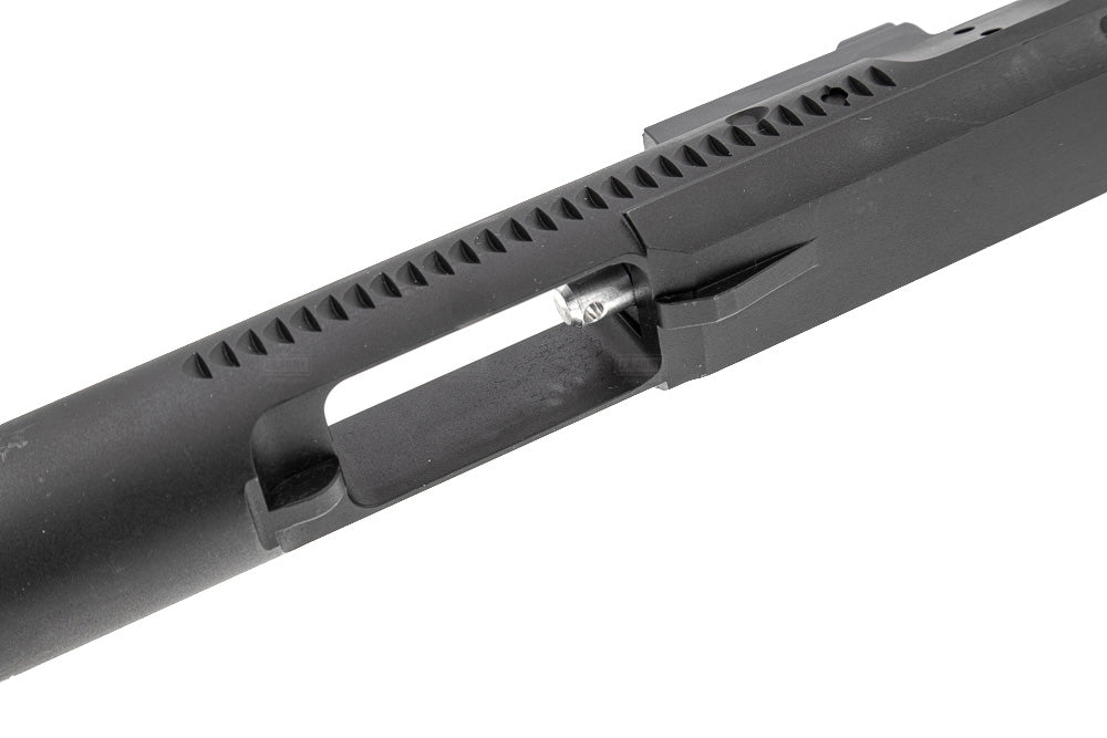 Angry Gun Monolithic Steel Complete Bolt Carrier With Gen 2 MPA Nozzle For Marui TM MWS GBBR ( Blank / BC* / AERO / G Style ) ( Black )-GEI Style