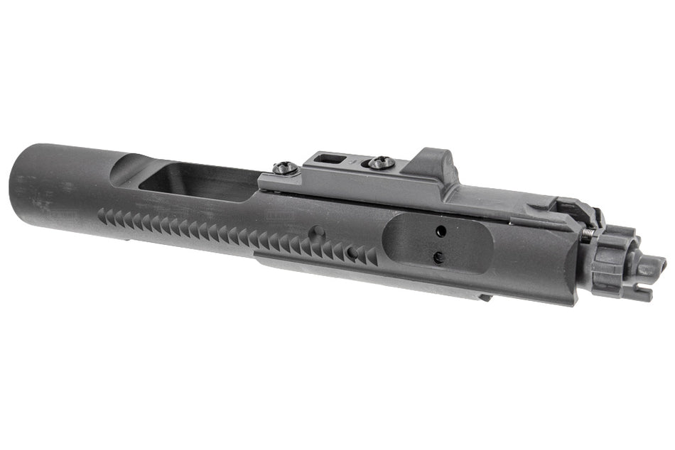 Angry Gun Monolithic Steel Complete Bolt Carrier With Gen 2 MPA Nozzle For Marui TM MWS GBBR ( Blank / BC* / AERO / G Style ) ( Black )-GEI Style