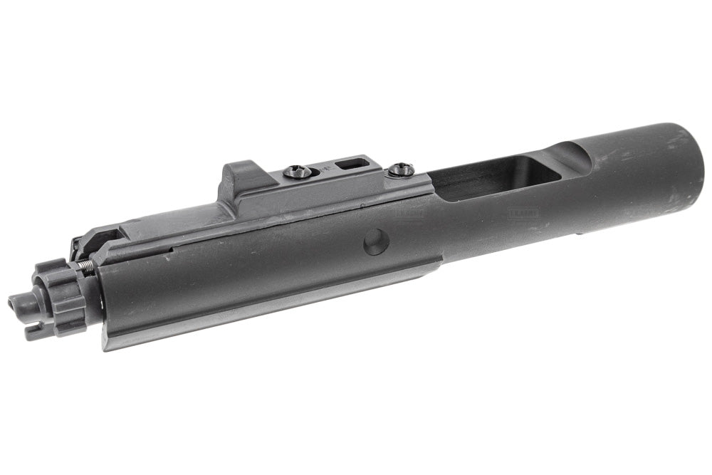 Angry Gun Monolithic Steel Complete Bolt Carrier With Gen 2 MPA Nozzle For Marui TM MWS GBBR ( Blank / BC* / AERO / G Style ) ( Black )-GEI Style