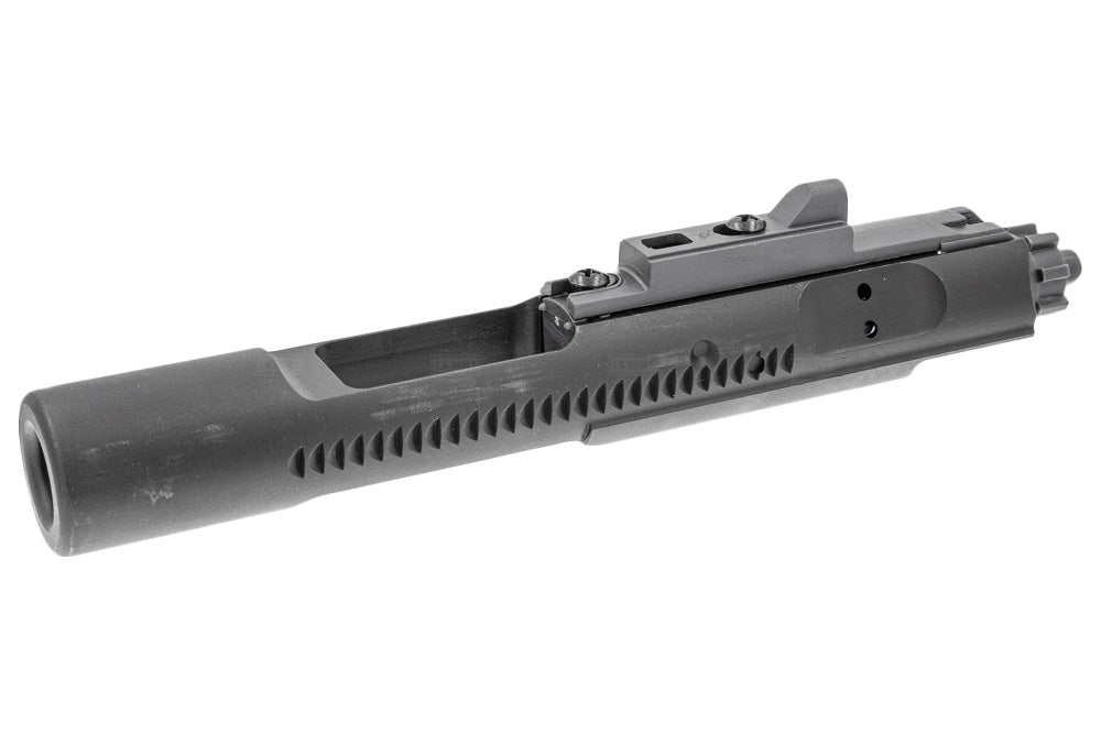 Angry Gun Monolithic Steel Complete Bolt Carrier With Gen 2 MPA Nozzle For Marui TM MWS GBBR ( Blank / BC* / AERO / G Style ) ( Black )-GEI Style