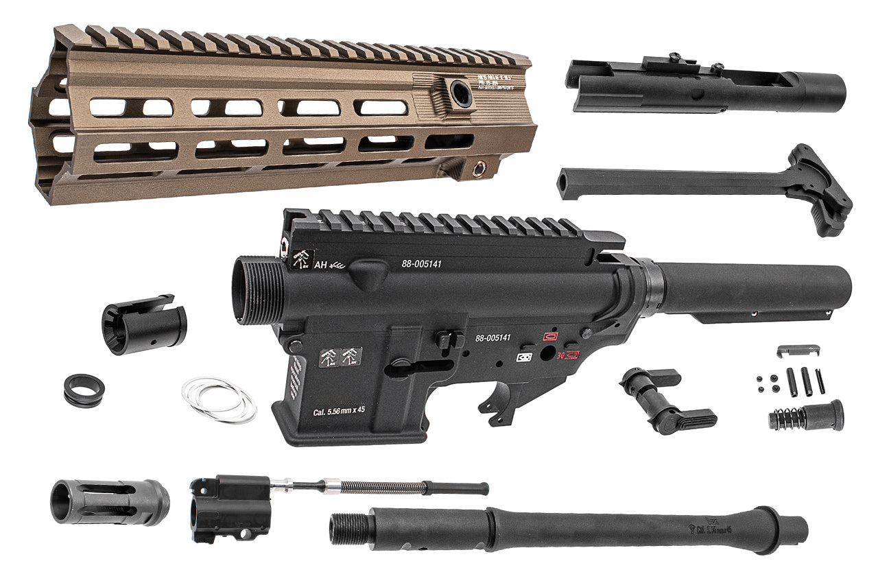 Angry Gun 416 Gen2 MWS Conversion Kit For Marui TM MWS / MTR GBB Airsoft Series-Type M-Black