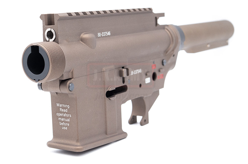 Angry Gun 416D TM MWS Conversion Kit with 10.5 inch SMR Rail ( Black / FDE ) ( Marui MWS )-FDE