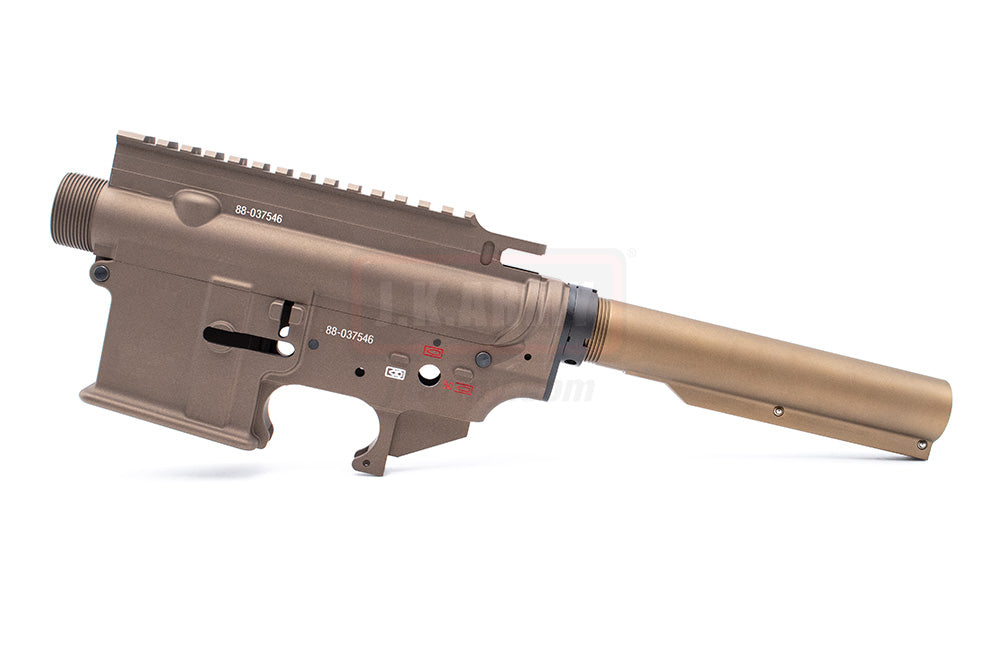 Angry Gun 416D TM MWS Conversion Kit with 10.5 inch SMR Rail ( Black / FDE ) ( Marui MWS )-FDE