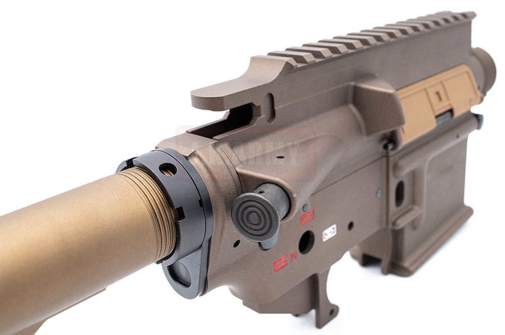 Angry Gun 416D TM MWS Conversion Kit with 10.5 inch SMR Rail ( Black / FDE ) ( Marui MWS )-FDE