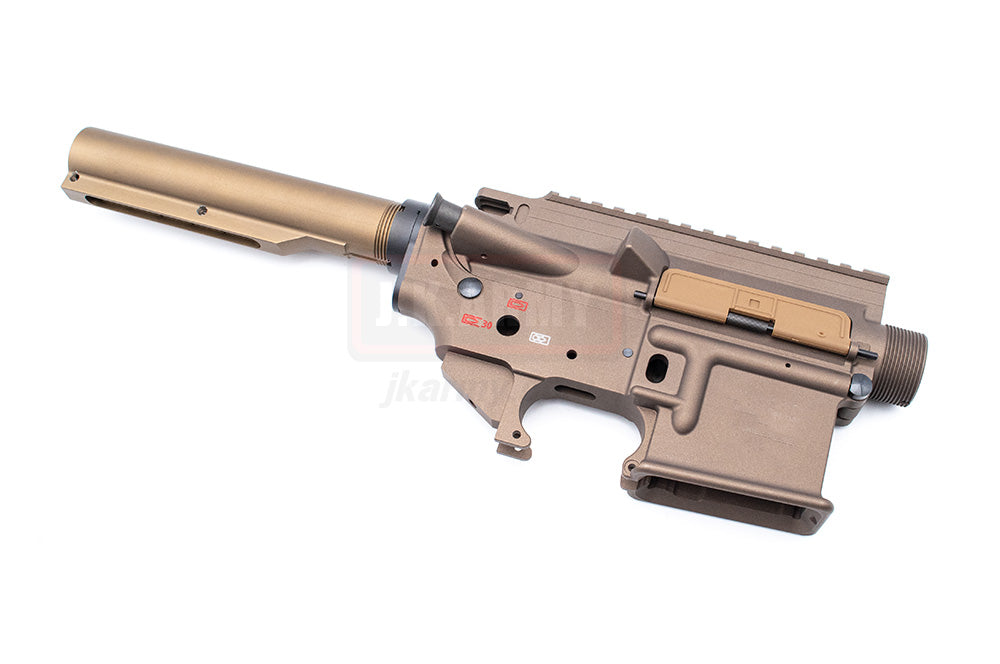 Angry Gun 416D TM MWS Conversion Kit with 10.5 inch SMR Rail ( Black / FDE ) ( Marui MWS )-FDE