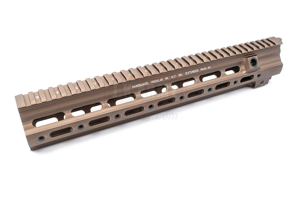 Angry Gun 416D TM MWS Conversion Kit with 14.5 inch SMR Rail ( Black / FDE ) ( Marui MWS )-FDE
