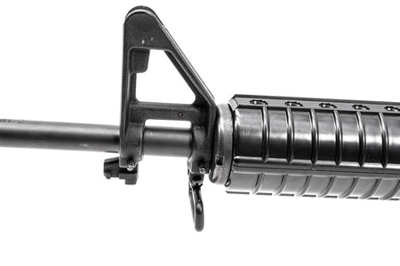 Angry Gun M653 Style Steel Outer Barrel Front Set for Marui TM M4 MWS GBBR ( M16A1 14.5" Early Ver. Barrel Nut )