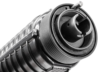 Angry Gun M653 Style Steel Outer Barrel Front Set for Marui TM M4 MWS GBBR ( M16A1 14.5" Early Ver. Barrel Nut )