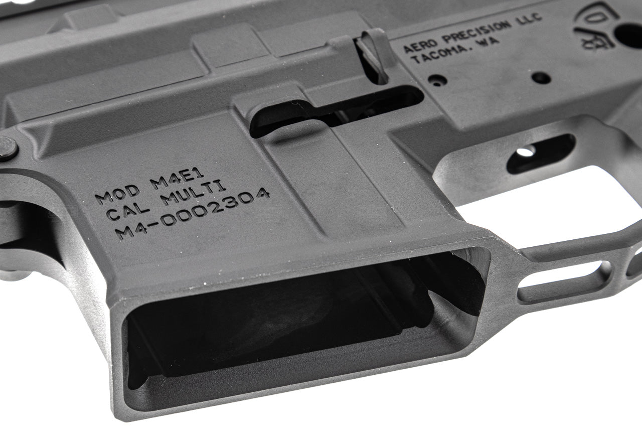 Angry Gun M4E1 Aero Style CNC Aluminum Upper & Lower Receiver Conversion Kit for Tokyo Marui M4 MWS GBBR Series ( Limited Edition )