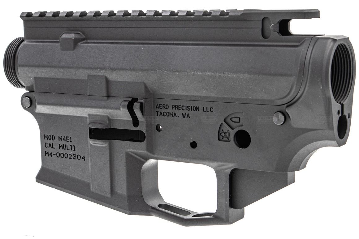 Angry Gun M4E1 Aero Style CNC Aluminum Upper & Lower Receiver Conversion Kit for Tokyo Marui M4 MWS GBBR Series ( Limited Edition )