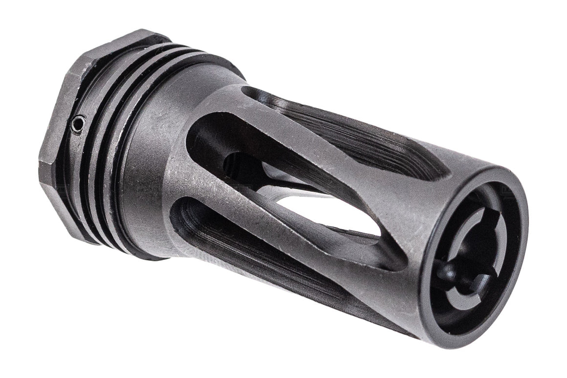 Angry Gun 3D-Printed Stainless Steel 556K Airsoft Barrel Extension ( 14mm CCW )-FDE