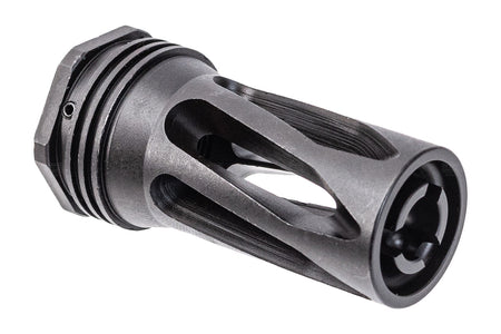 Angry Gun 3D-Printed Stainless Steel 556K Airsoft Barrel Extension ( 14mm CCW )-FDE