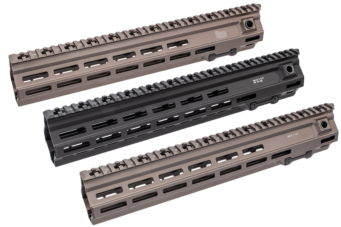 Angry Gun G Style HK417 / M110A1 SDMR M-LOK Handguard Rail For Umarex / VFC / KWA HK417 AEG / GBB / Toyko Marui TM 417 EBB NGRS Series-G Style-Black