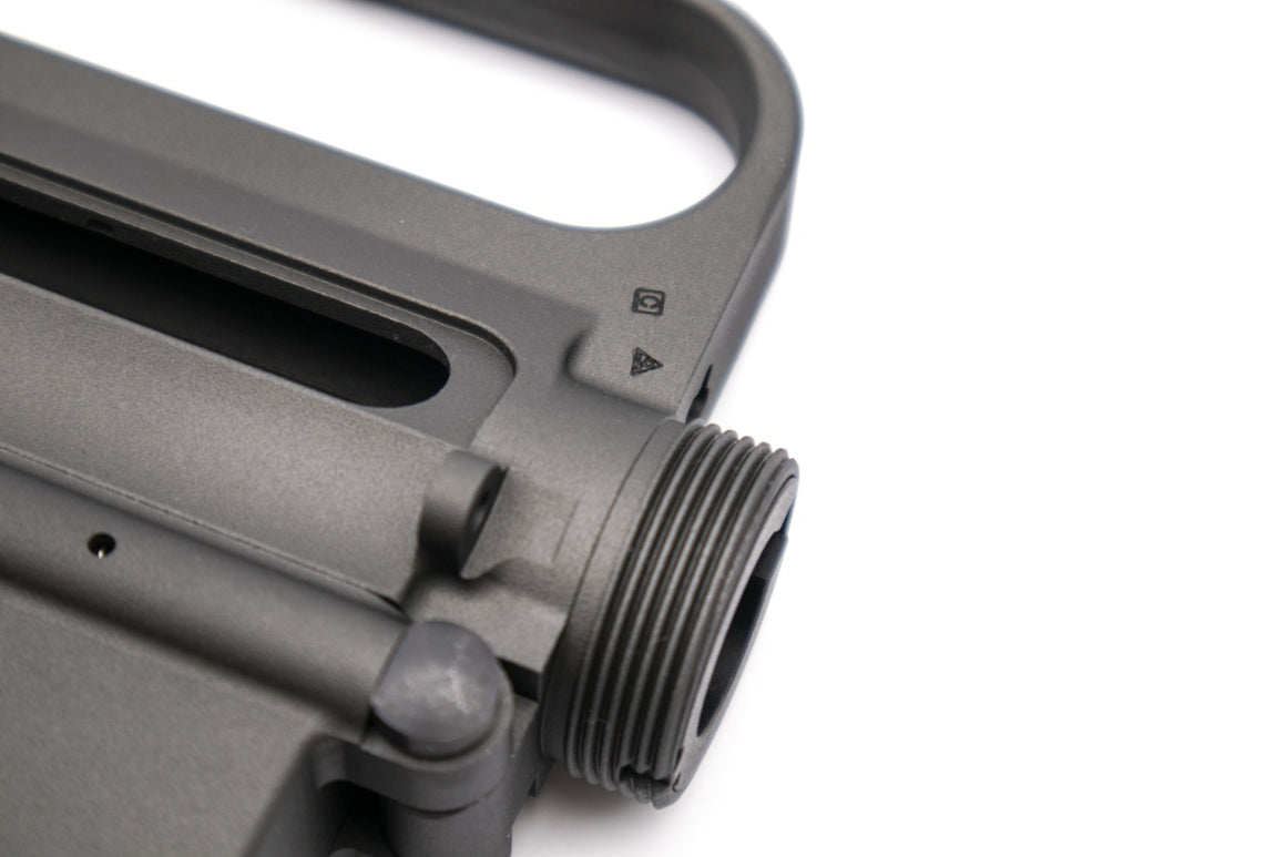 Angry Gun COLT 723 / 733 M16 A2 CNC Upper & Lower Receiver for Marui TM MWS / MTR GBB ( Colt Licensed w/ Roll Marking Press )