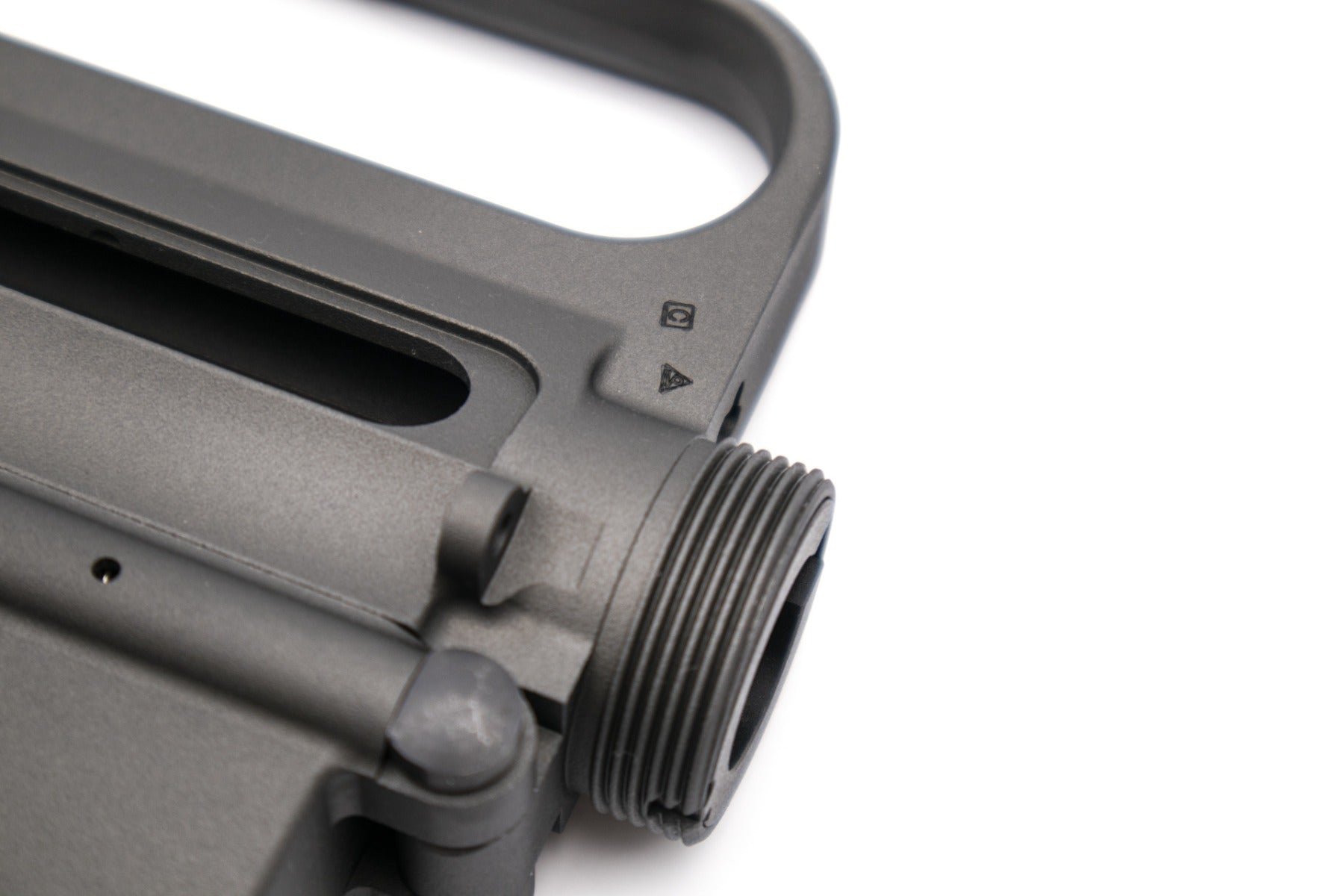 Angry Gun COLT 723 / 733 M16 A2 CNC Upper & Lower Receiver for Marui TM MWS / MTR GBB ( Colt Licensed w/ Roll Marking Press )