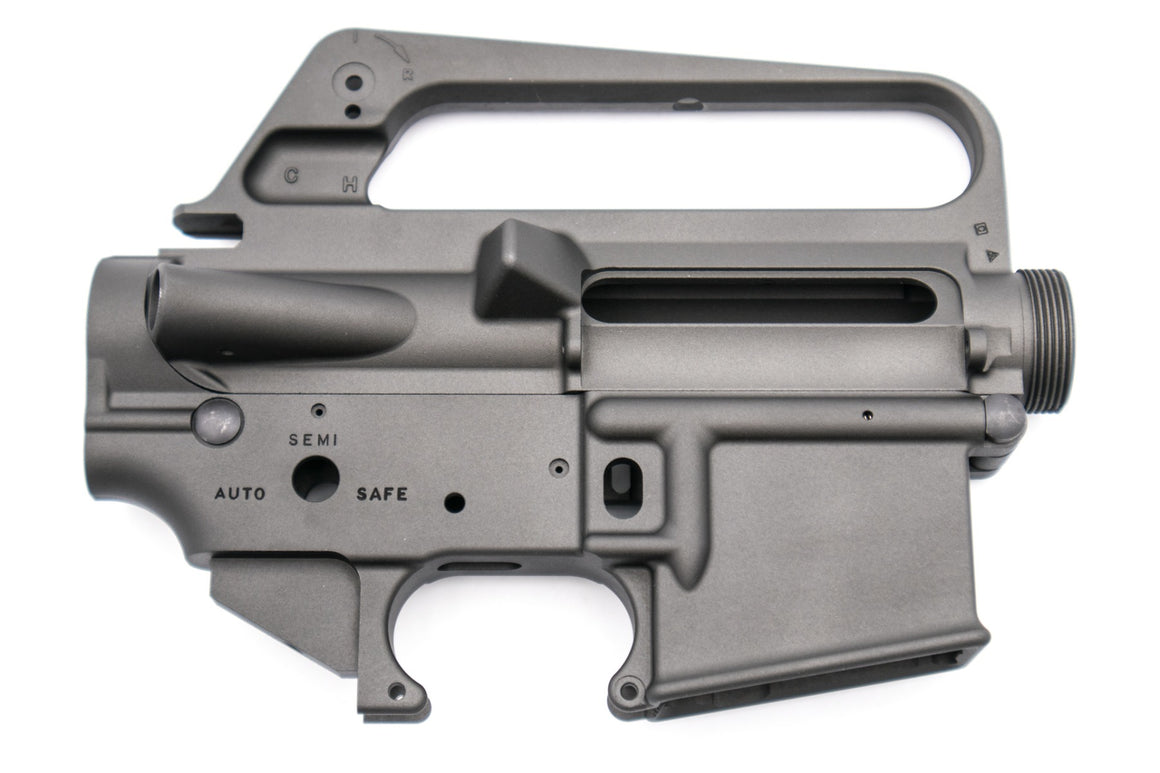 Angry Gun COLT 723 / 733 M16 A2 CNC Upper & Lower Receiver for Marui TM MWS / MTR GBB ( Colt Licensed w/ Roll Marking Press )